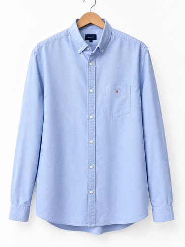 Gant men light blue solid - blue,