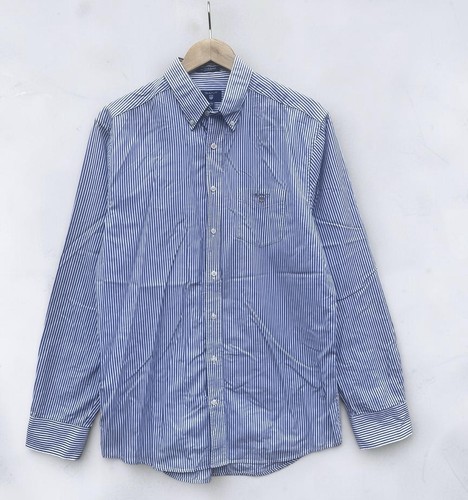 Gant poplin banker mens blue - gant,