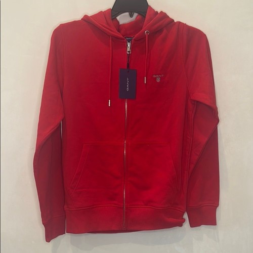 Gant company hoodie red medium - gant,