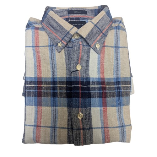 Gant dry sand fall linen - fall, plaid