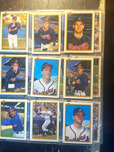 Topps 1989 atlanta braves - topps,