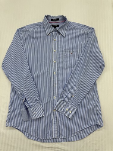 Gant blue white - blue, shirt