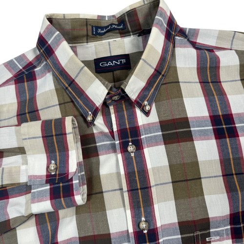 Gant foxhunt plaid dress shirt - gant,