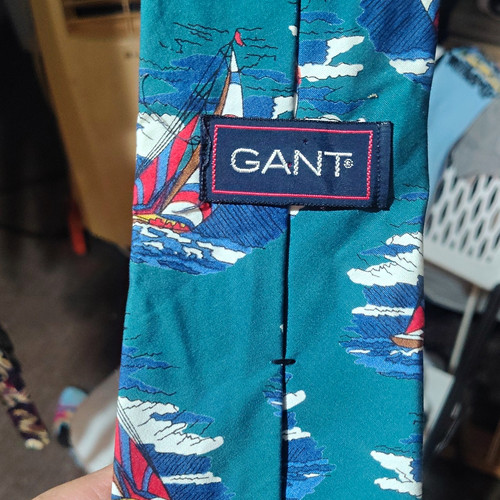 Gant teal blue white red - gant,