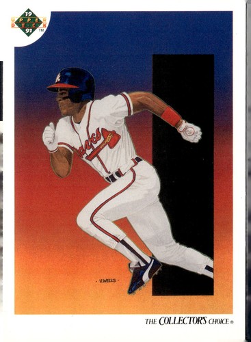 1991 upper deck ron gant - 1991,