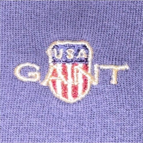 Gant men blue solid - solid, crew