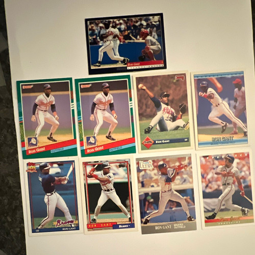 Ron gant atlanta - ron, 9-card