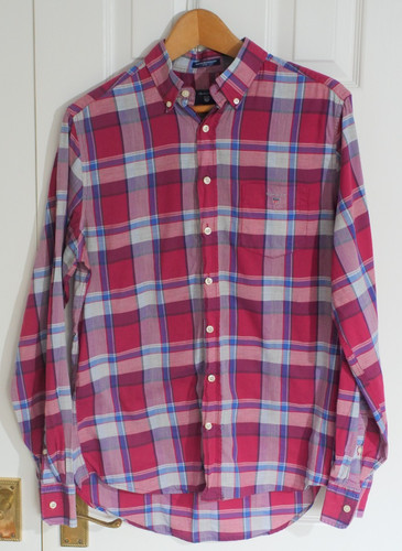 Gant shirt mens medium blue - medium,