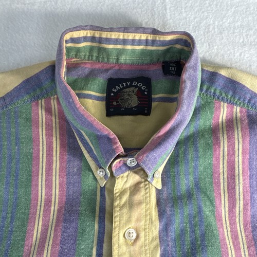 Vtg salty dog gant - dog, ss