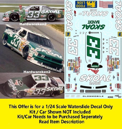 Nascar decal bandit 1991 - #33,