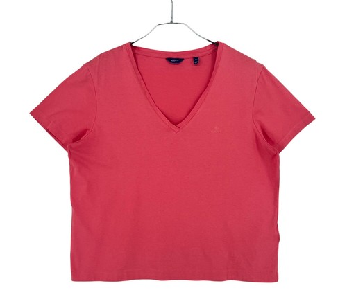 Gant women casual neck short - v-neck,