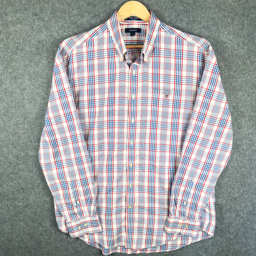 Gant shirt mens 2xl blue - blue, check