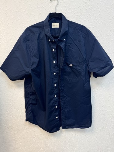 Mens gant regular - regular, poplin