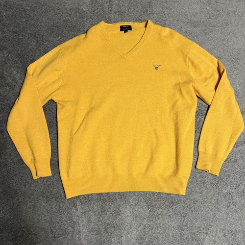 Gant lambswool jumper - jumper, mens