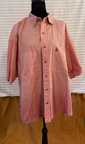 Gant men cotton woven pink - woven,