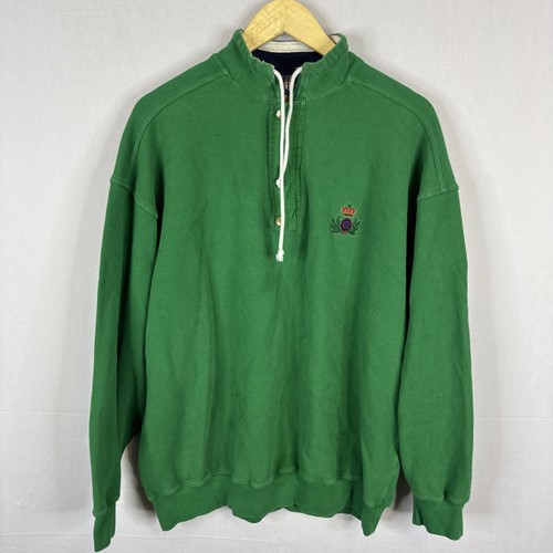 Gant vintage green half - gant, half-button