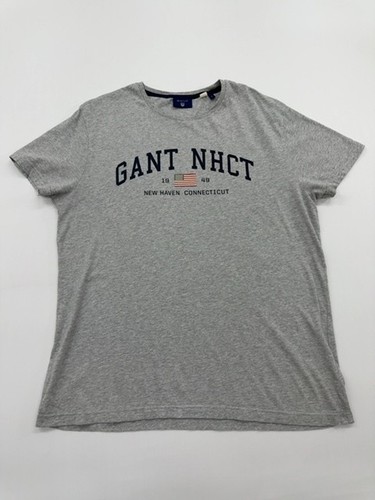 Gant men gray shirt - gray, t-shirt