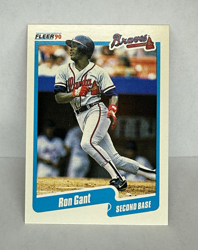 Fleer 1990 ron gant 582 - fleer,