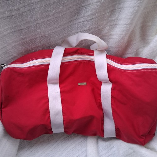 Vtg gant red nylon - gant, bag