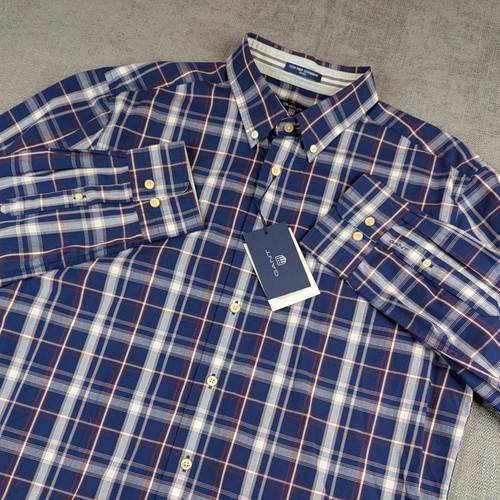 Gant shirt mens plaid tech - gant,