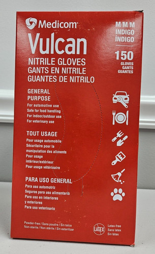 Medicom vulcan nitrile glove - medicom,