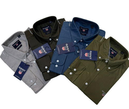 Gant mens oxford shirts - mens, long