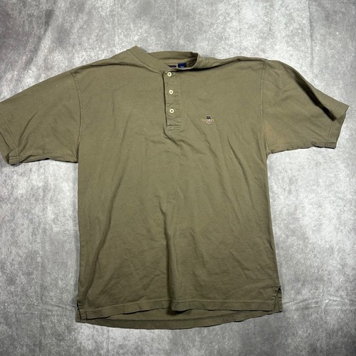 Gant mens short sleeve henley - mens,